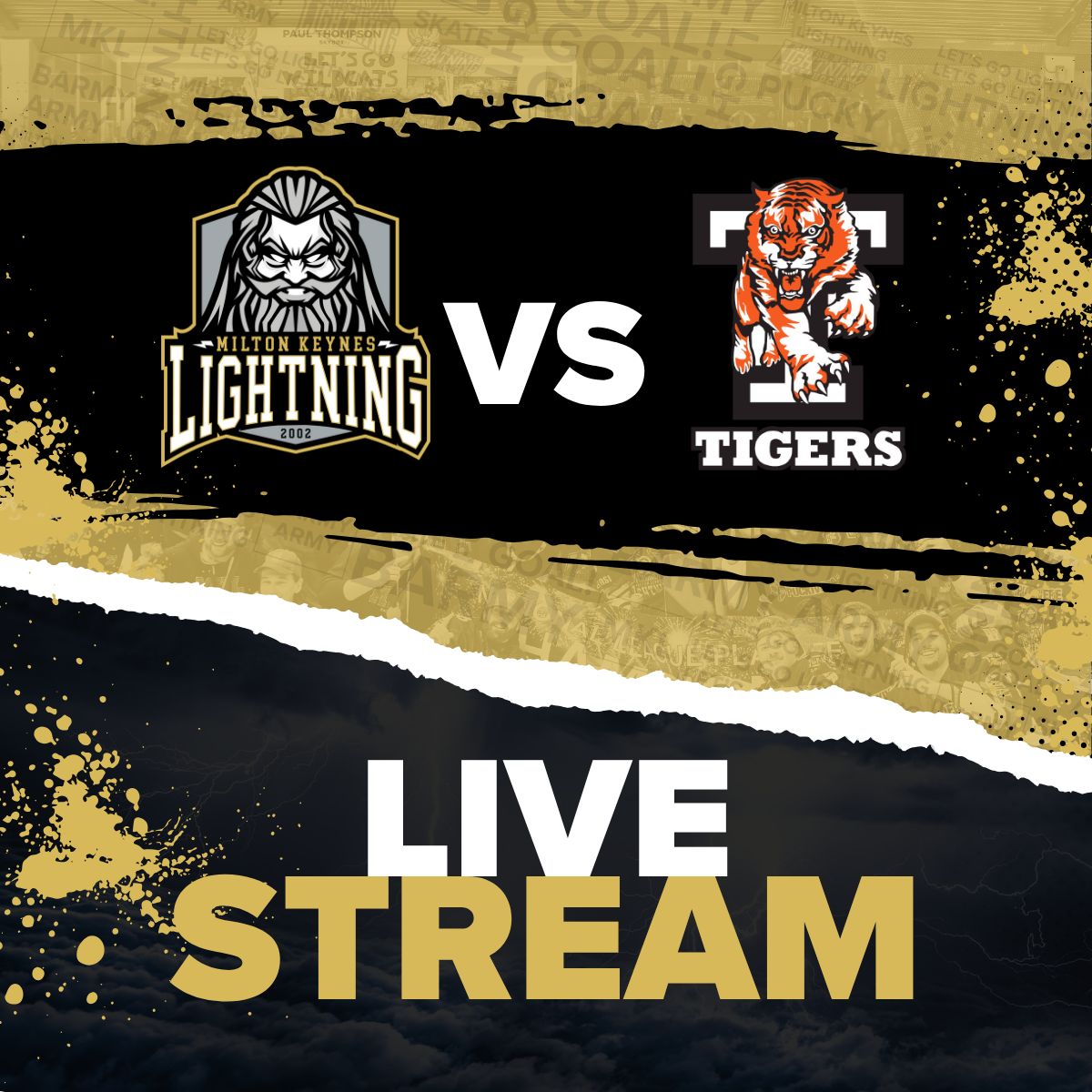 Event image Live Stream - Saturday - 18/10/2025 - Milton Keynes Lightning vs. Telford Tigers - League - Face Off - 19:00