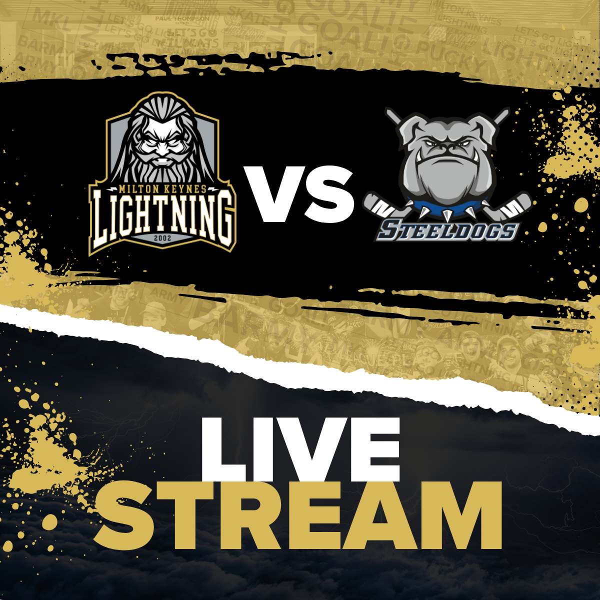 Event image Live Stream - Saturday - 29/11/2025 - Milton Keynes Lightning vs. Sheffield Steeldogs - League - Face Off - 19:00