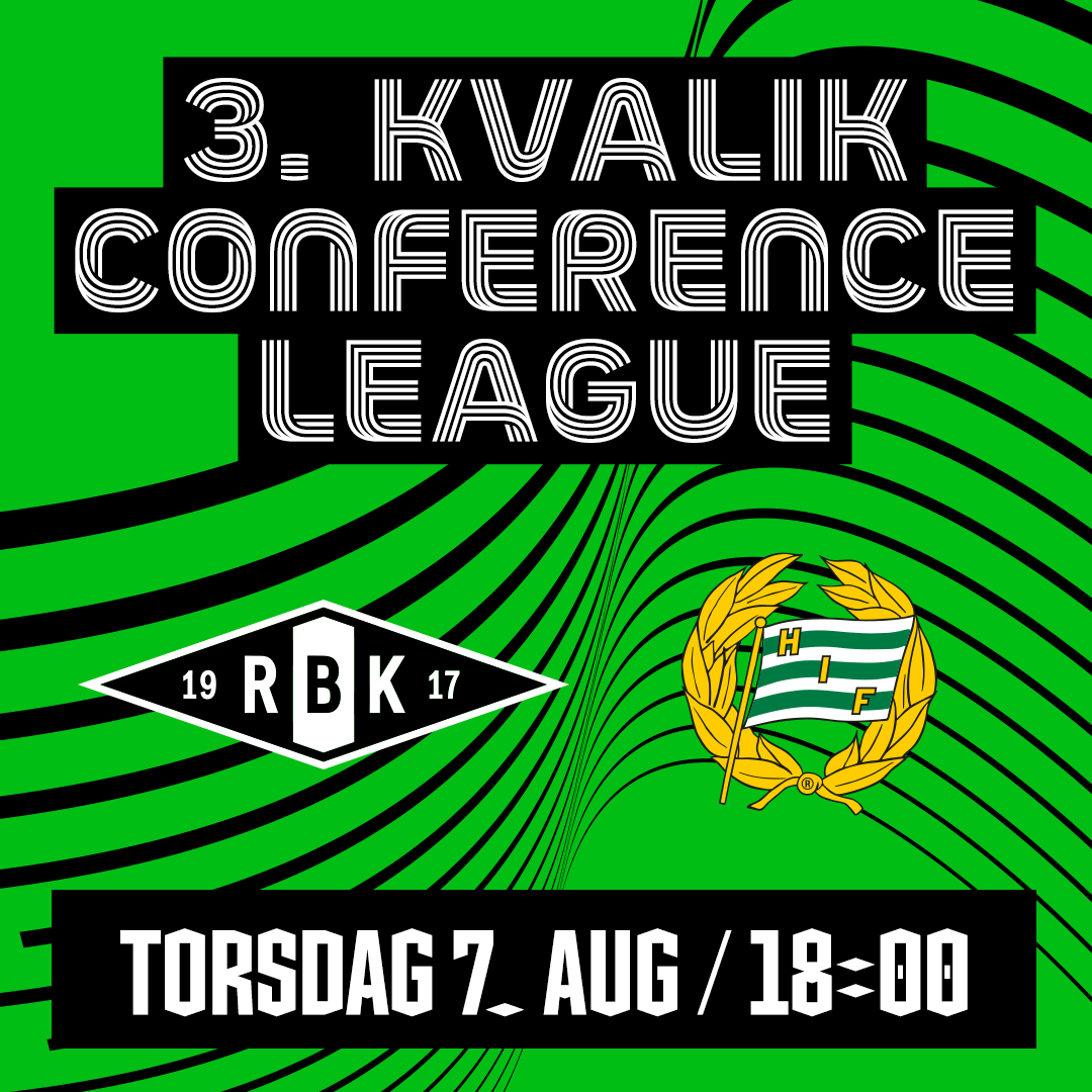 Event image Rosenborg–Hammarby, 3. kvalik til UEFA Conference League