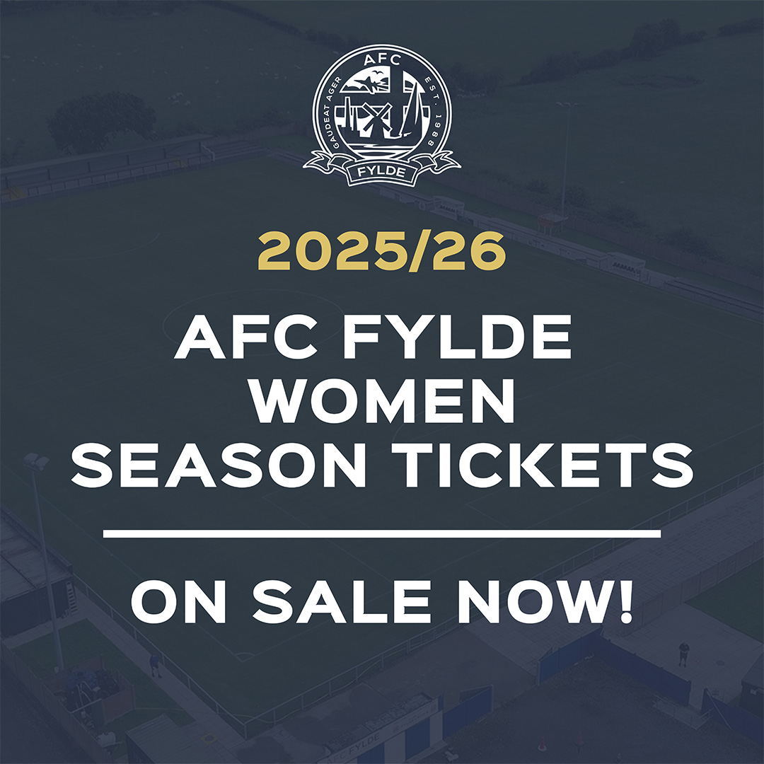 Event image AFC Fylde Women - 25/26 Season Ticket