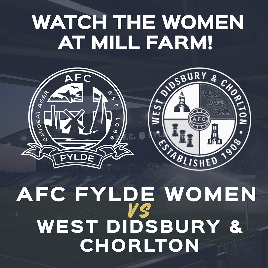 Event image AFC Fylde Women v West Dibsbury & Charlton 