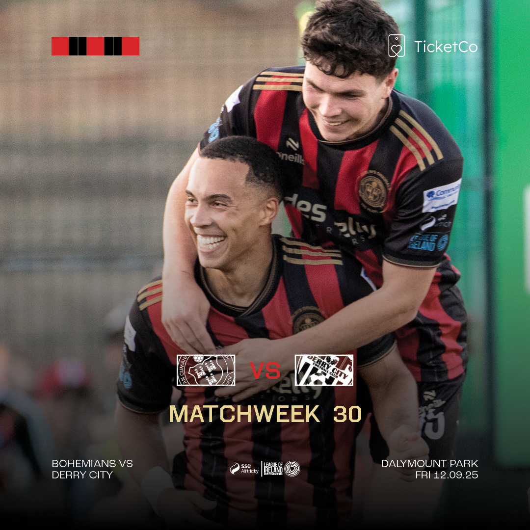 Event image Bohemian FC vs Derry City FC