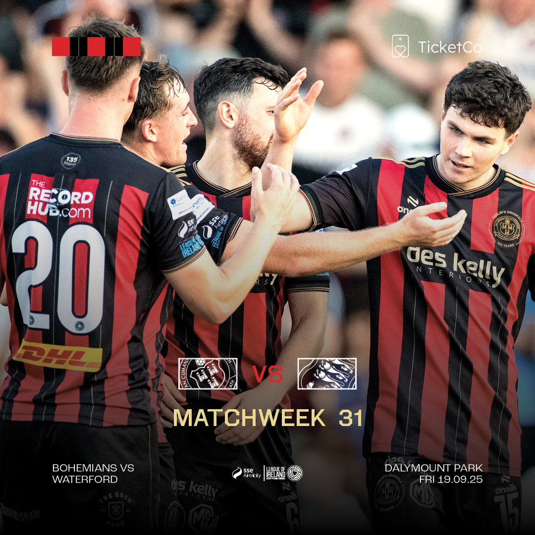 Event image Bohemian FC vs Waterford FC