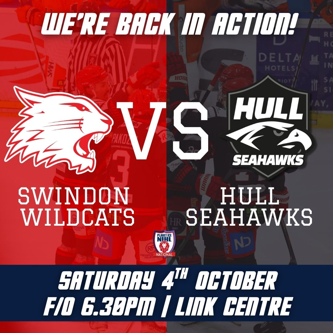 Event image GAME TICKETS - Swindon Wildcats v Hull Seahawks F/O 18:30