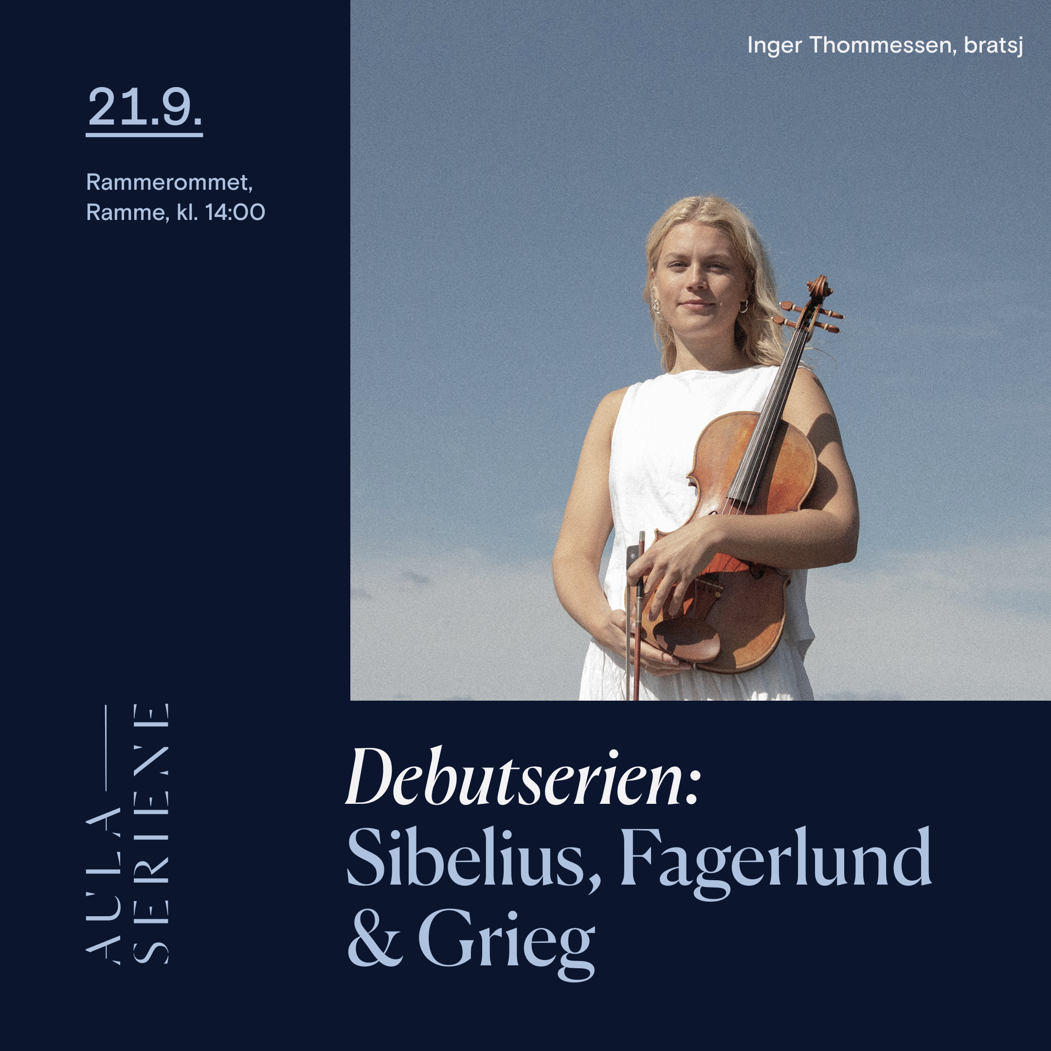 Event image Debutserien: Grieg, Melartin & Sibelius