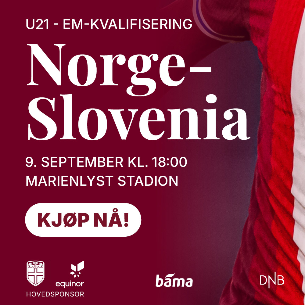 Event image U21 EM-kvalifisering: Norge-Slovenia