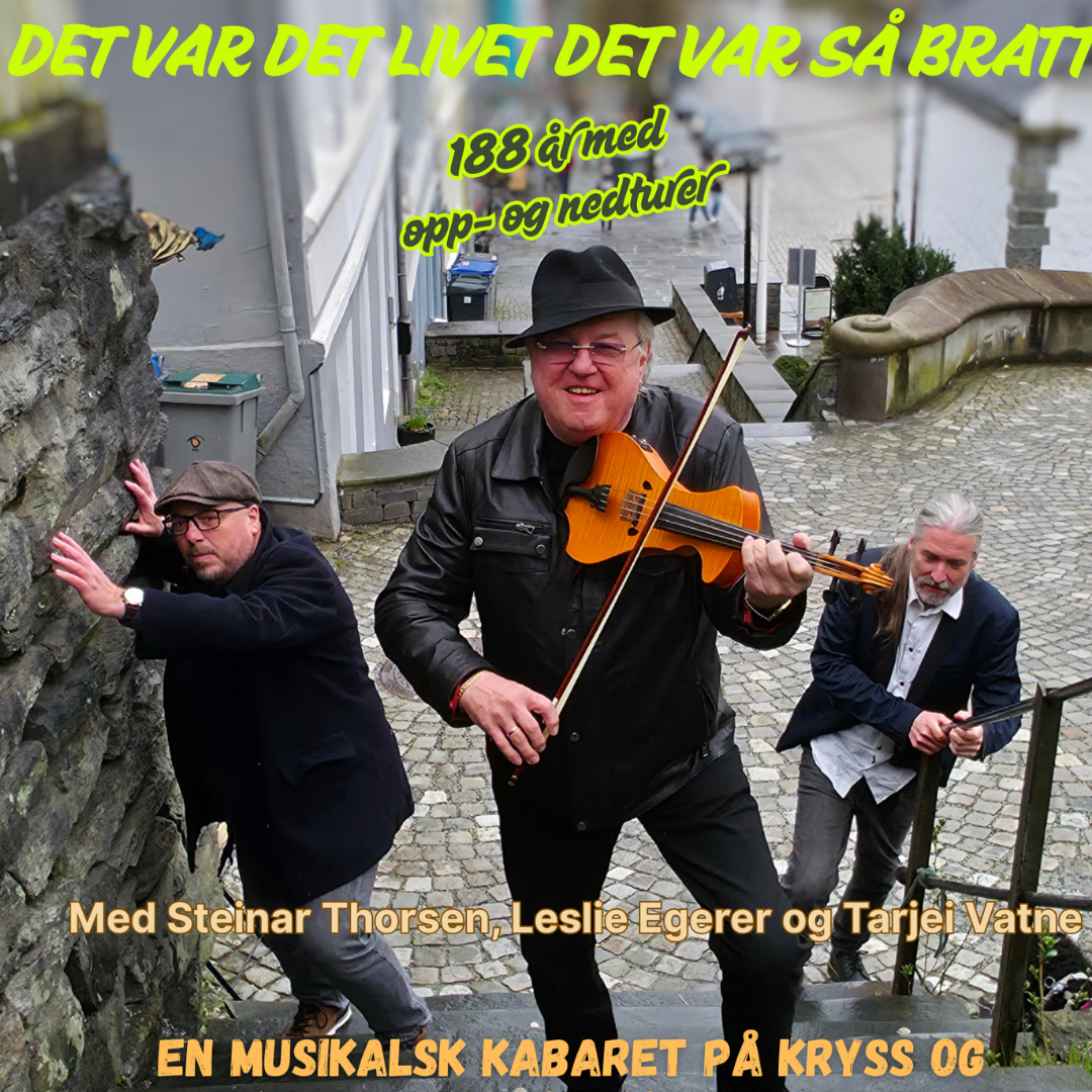 Event image DET VAR DET LIVET DET VAR SÅ BRATT (Thorsen og di)