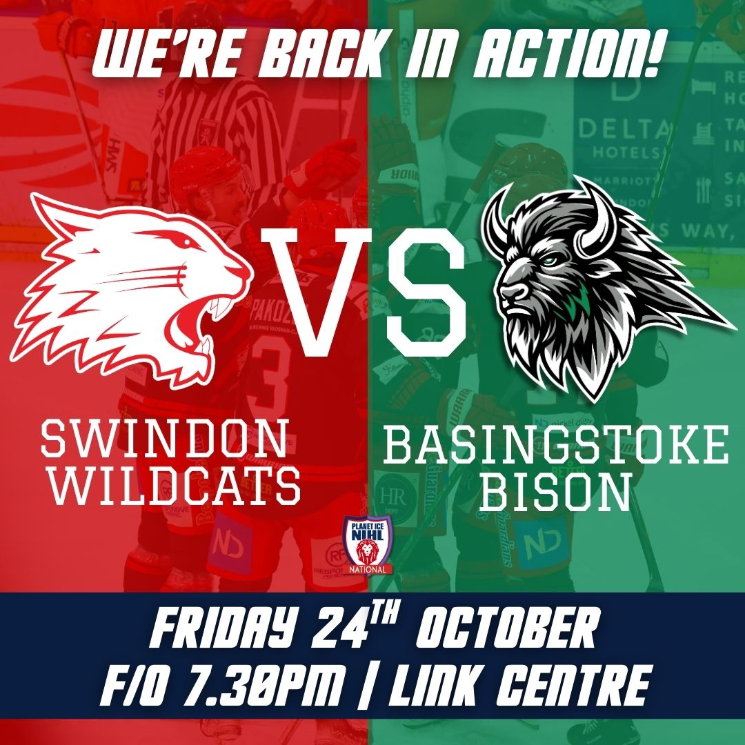Event image GAME TICKETS - Swindon Wildcats v Basingstoke Bison F/O 19:30