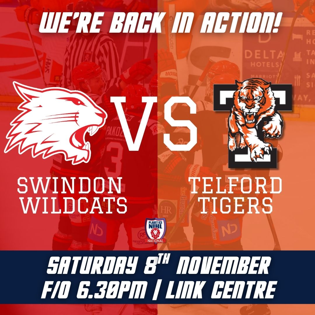 Event image GAME TICKETS - Swindon Wildcats v Telford Tigers F/O 18:30