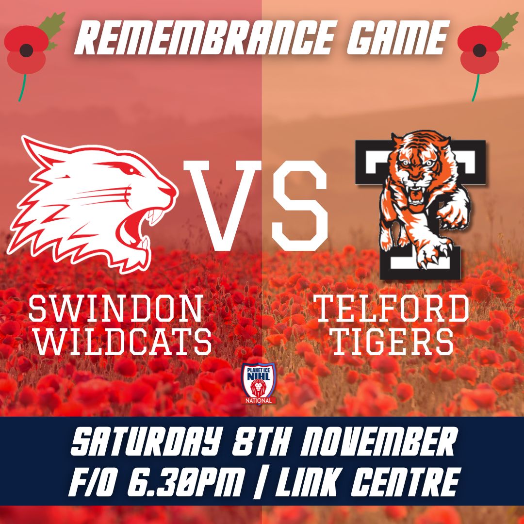 Event image GAME TICKETS - Swindon Wildcats v Telford Tigers F/O 18:30
