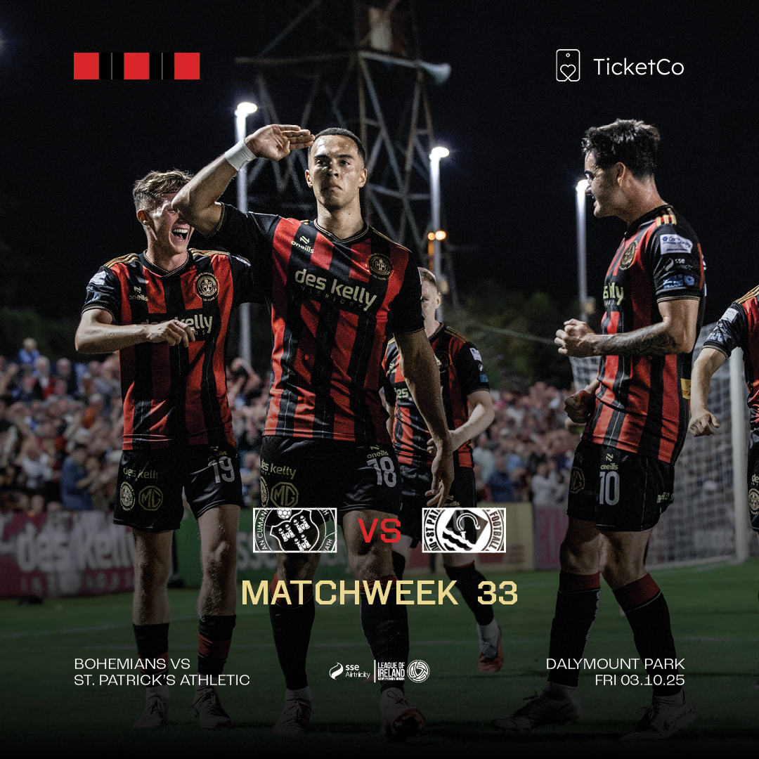 Event image Bohemian FC vs St Patrick's Athletic FC