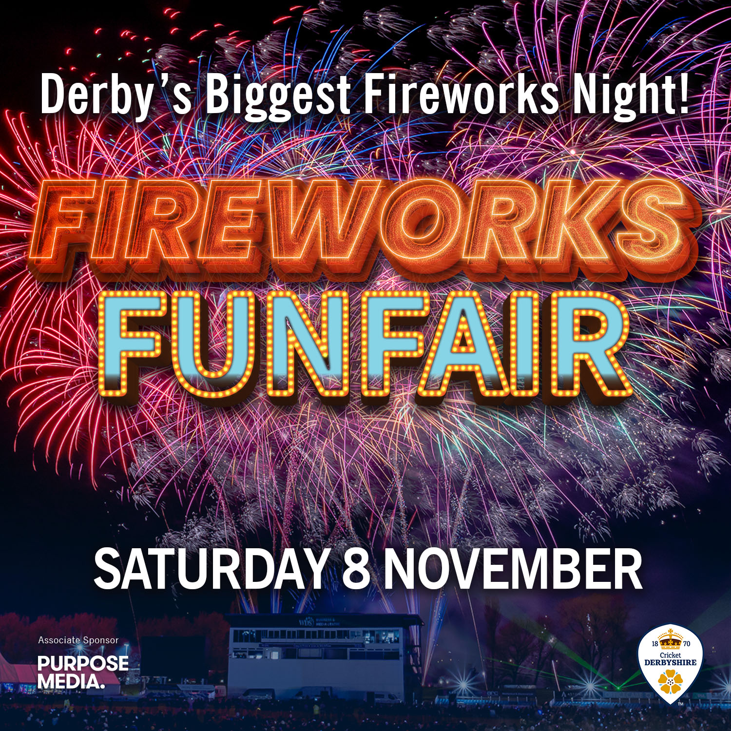 Event image Fireworks & Fun Fair 2025