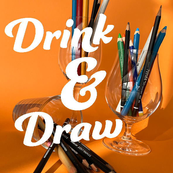 Event image Drink & Draw: Urban Sketching