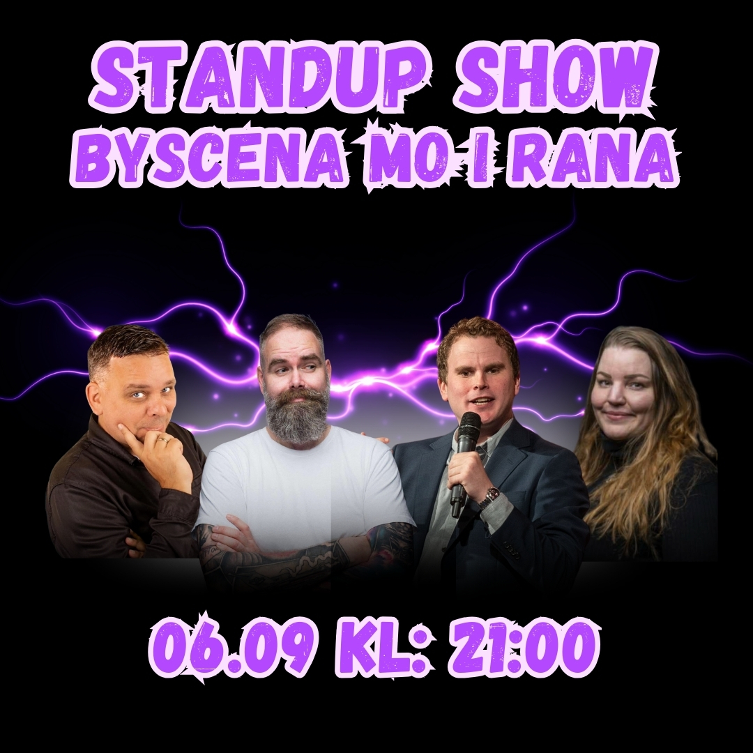 Event image Stand Up Show - Byscena - Mo I Rana