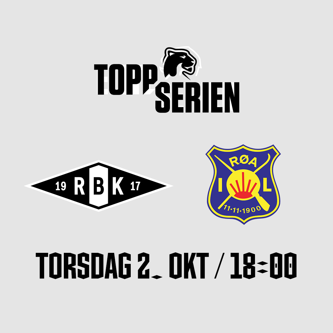 Event image Rosenborg - Røa, Toppseriens 22. runde 2025