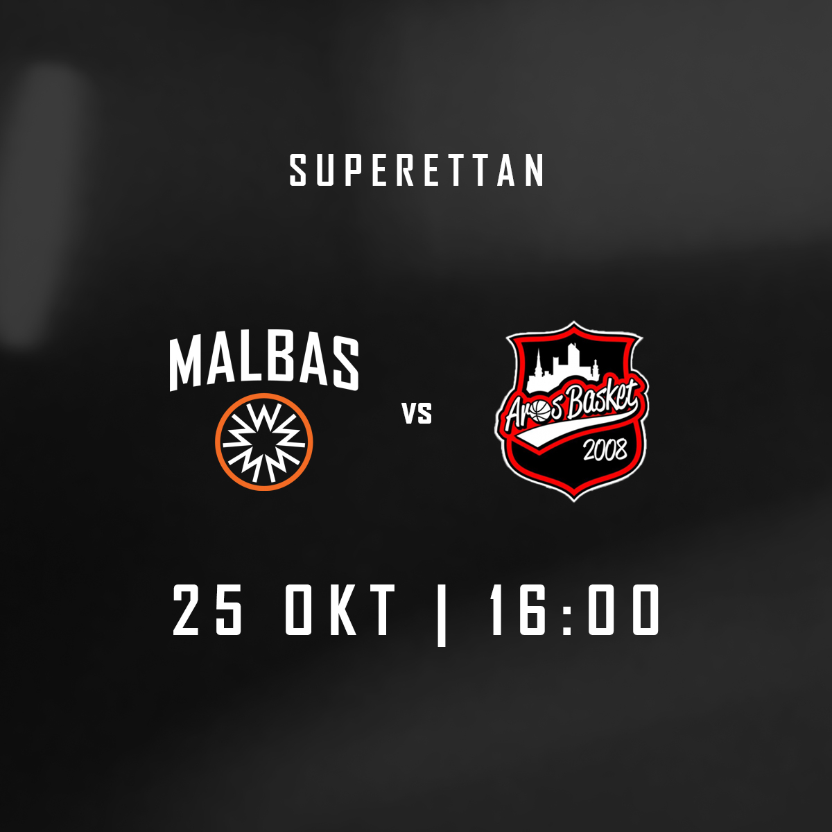 Event image Malbas Herrar  - Aros Basket