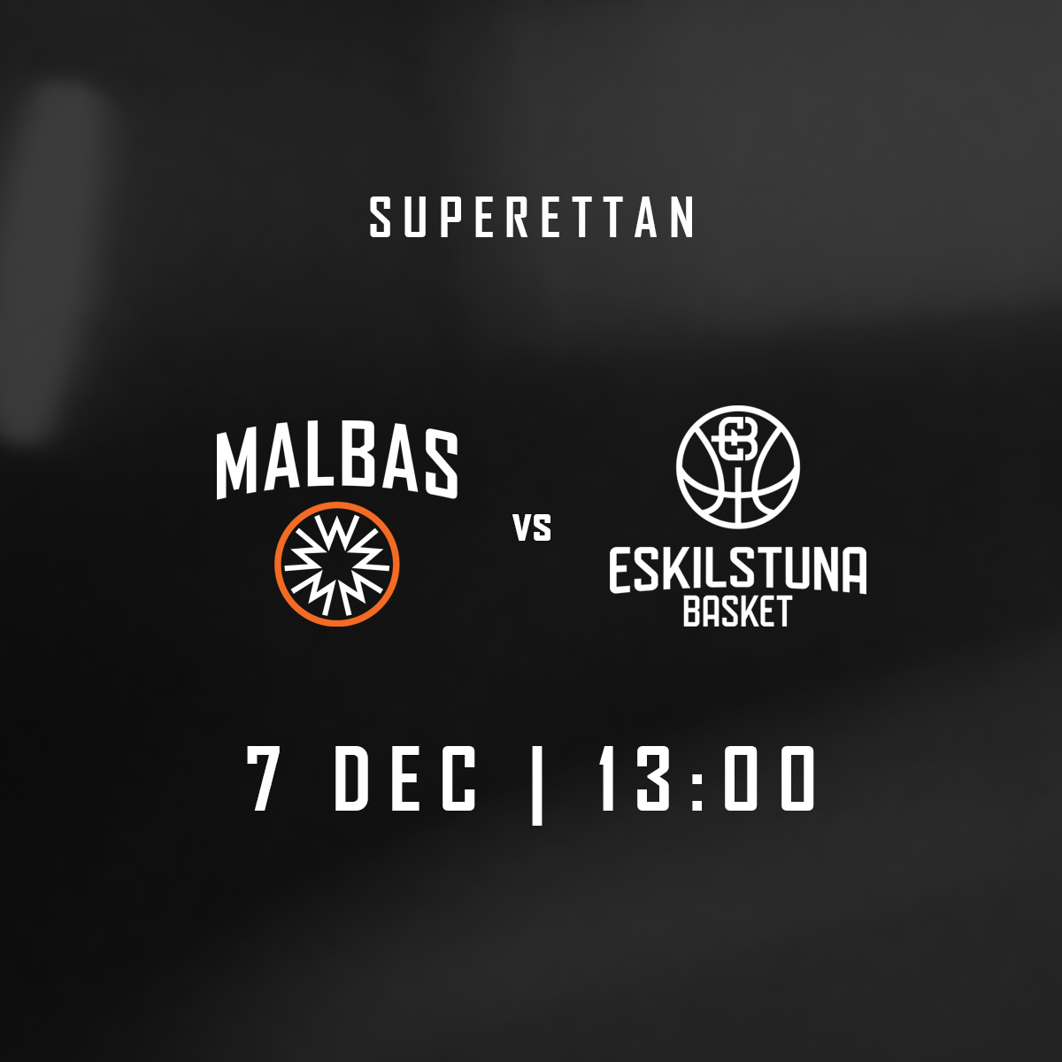 Event image Malbas Herrar  - Eskilstuna Basketbollklubb