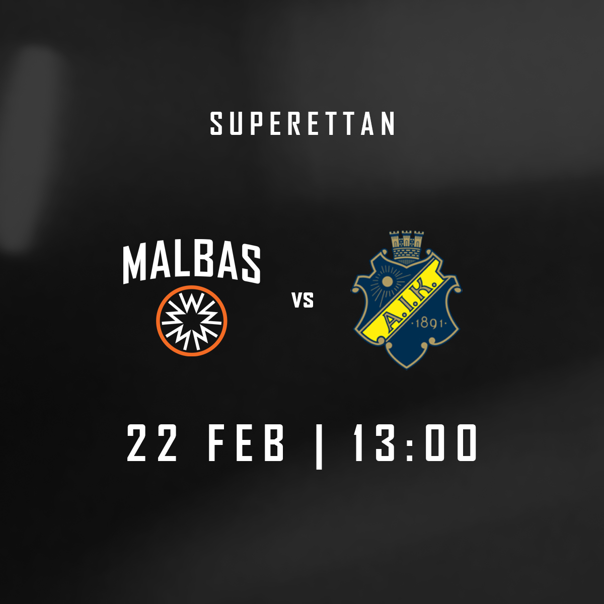 Event image Malbas Herrar  - AIK