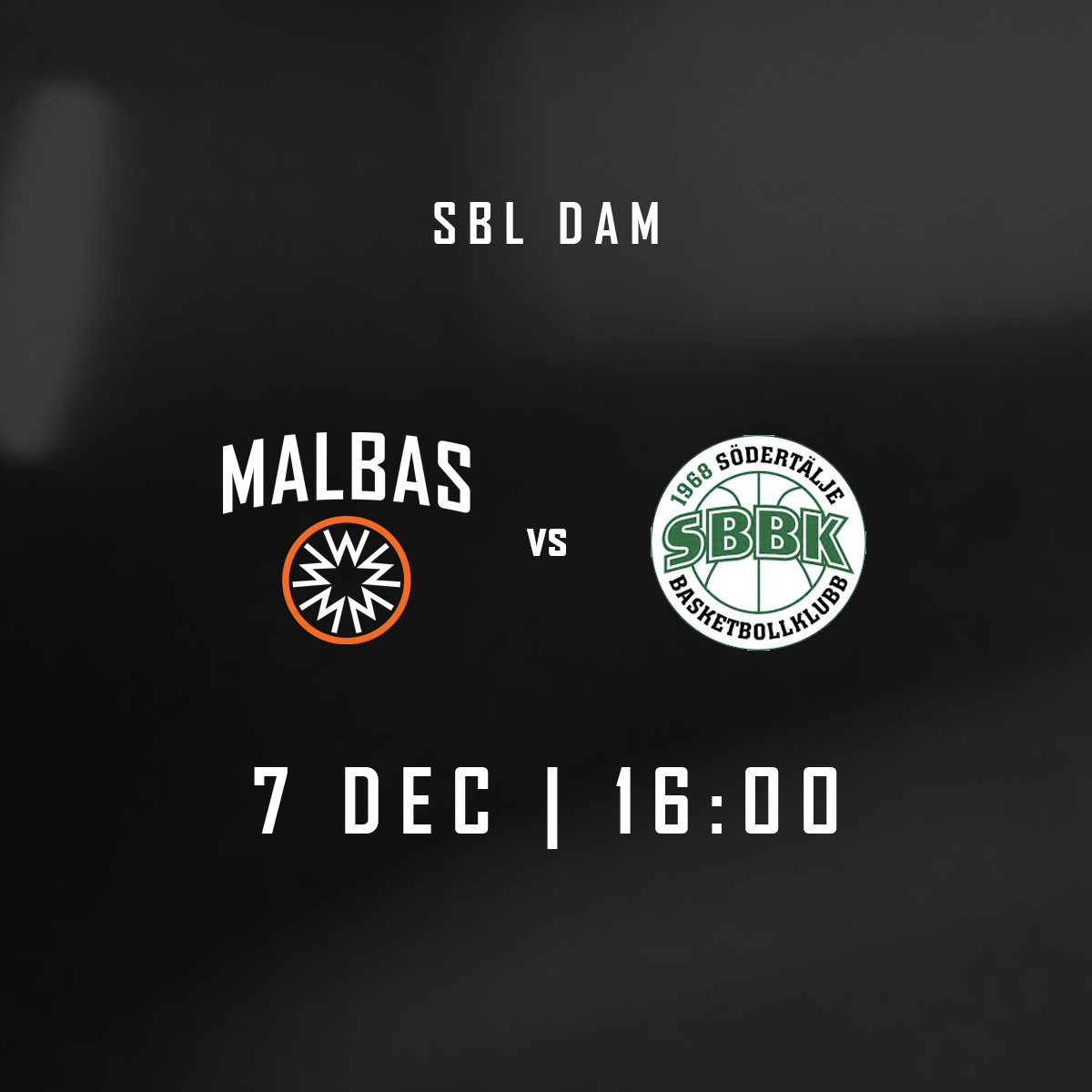 Event image Malbas Damer - Södertälje BBK