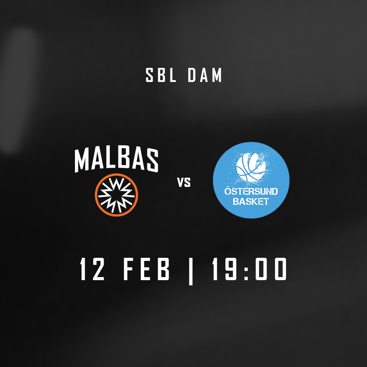 Event image Malbas Damer - Östersund Basket