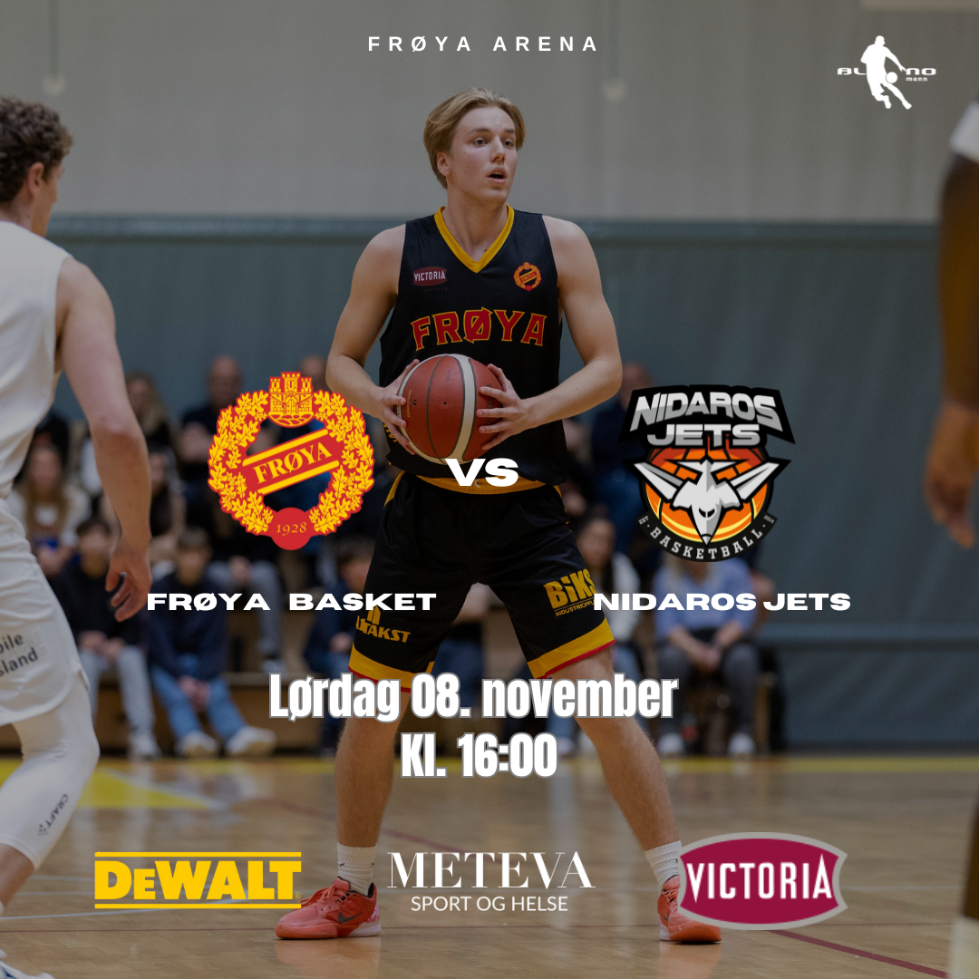 Event image BLNO Menn: Frøya Basket vs Nidaros Jets