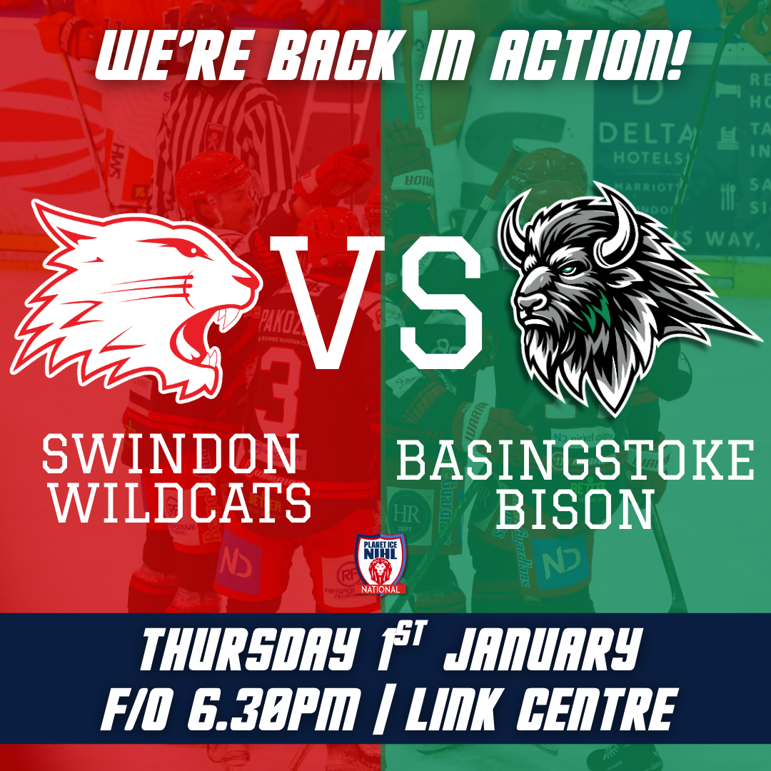 Event image GAME TICKETS - Swindon Wildcats v Basingstoke Bison F/O 16:00