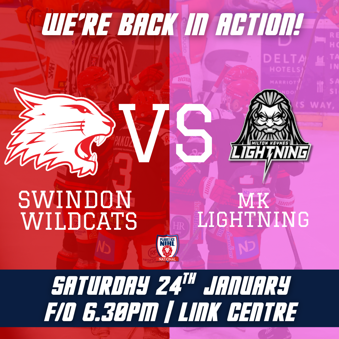 Event image GAME TICKETS - Swindon Wildcats v MK Lightning F/O 18:30