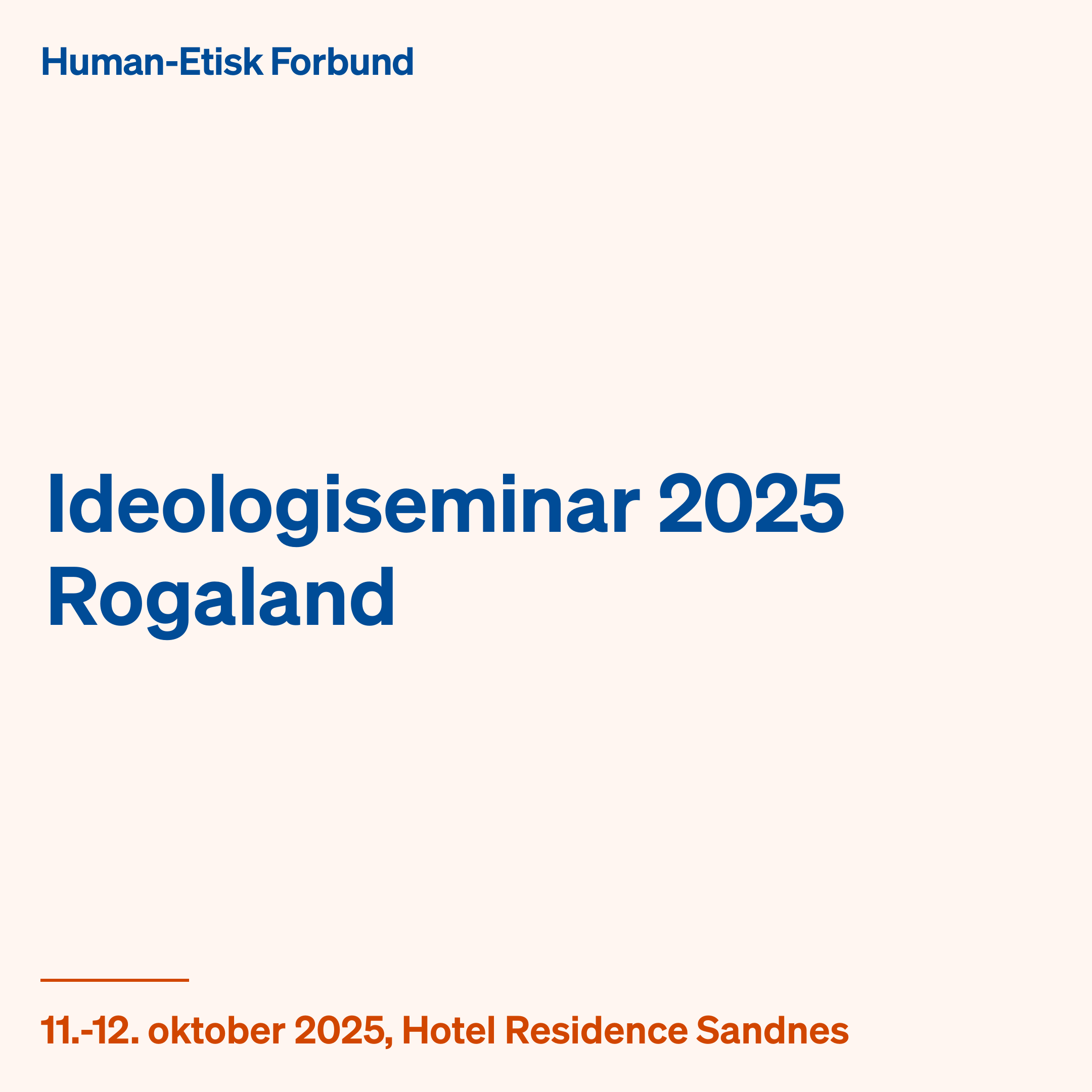 Event image Ideologiseminar 2025
