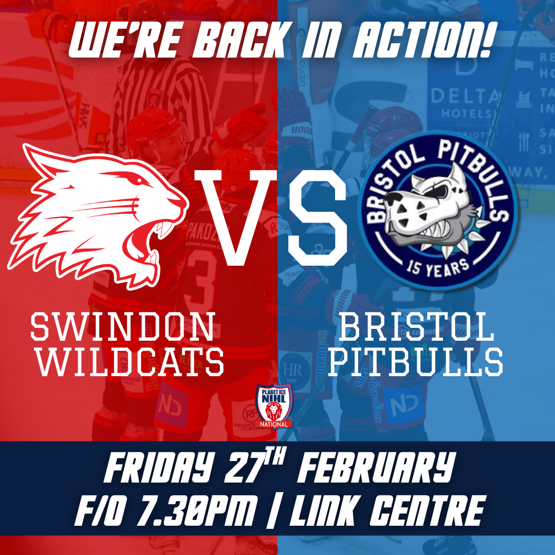Event image GAME TICKETS - Swindon Wildcats v Bristol Pitbulls F/O 19:30