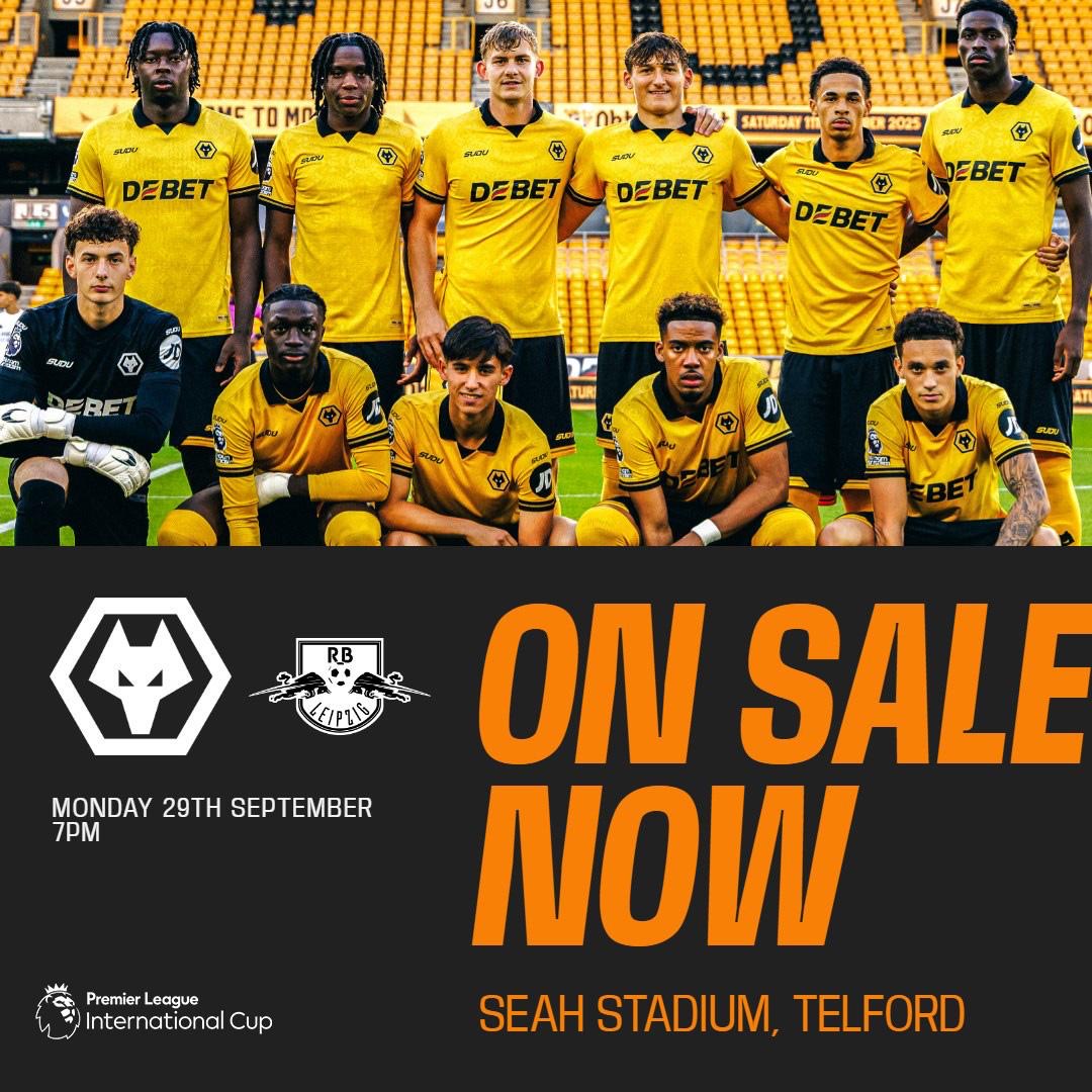 Event image 25.26 Wolves 21s v RB Leipzig 21s