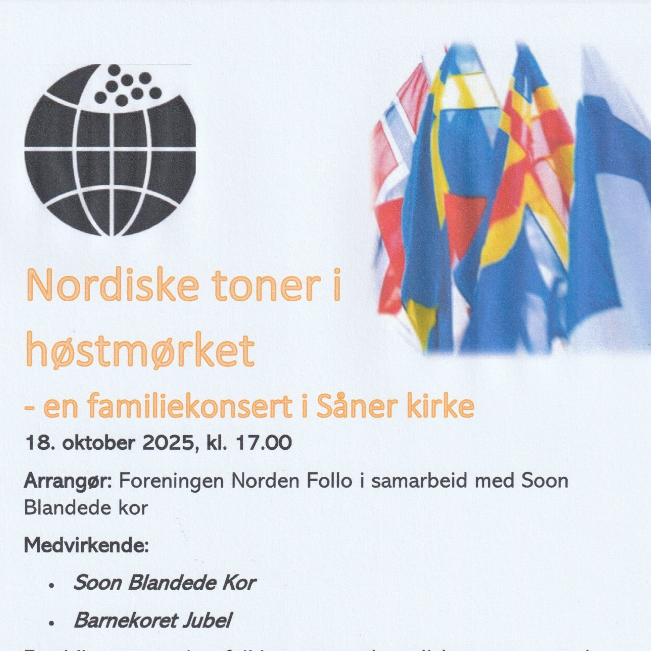 Event image Nordiske Toner i høstmørket. 
