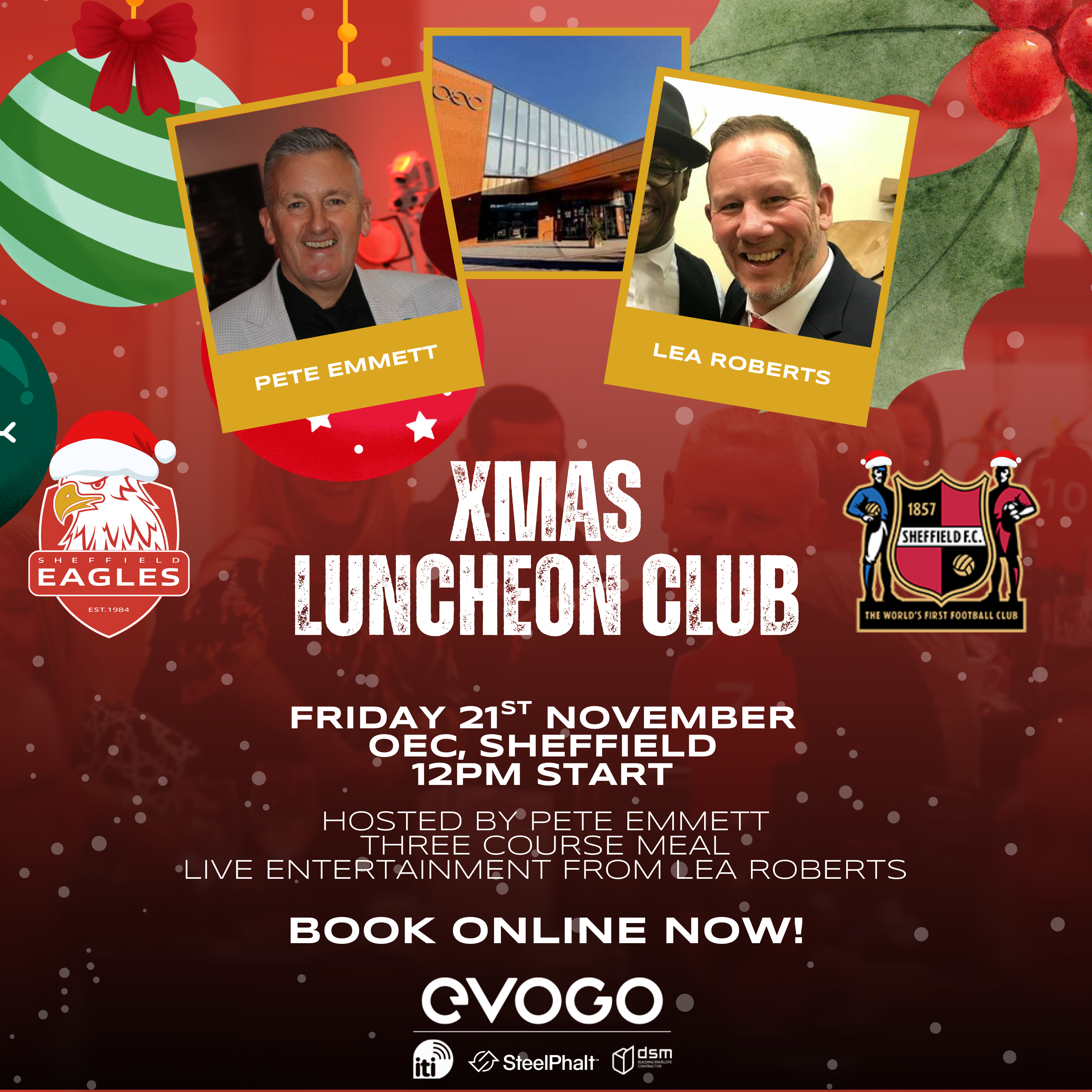Event image Sheffield Eagles / Sheffield FC Xmas Luncheon