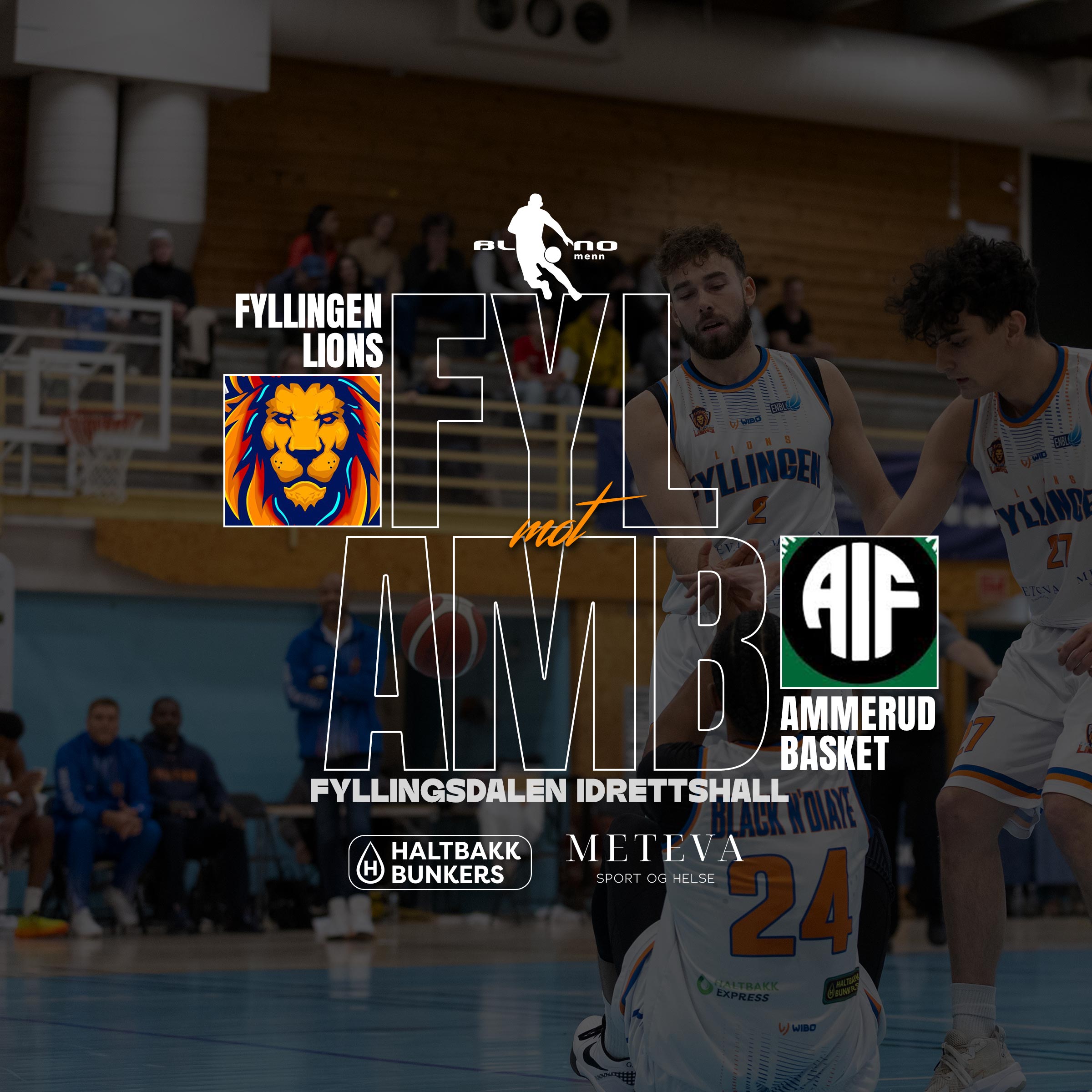 Event image Basketligaen: Fyllingen Lions - Ammerud