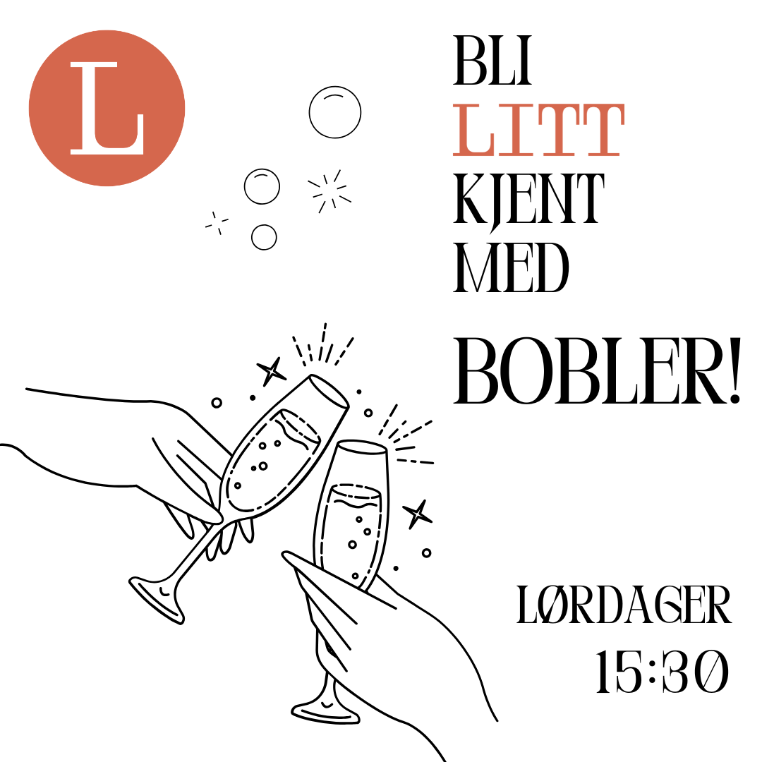 Event image Bli LITT kjent med bobler  – 06. desember