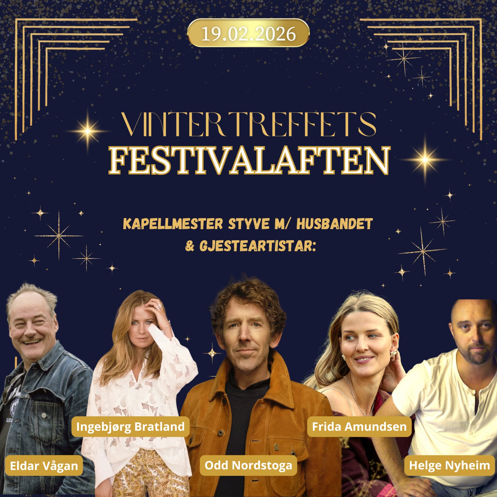 Event image VINTERTREFFETS FESTIVALAFTEN 2026