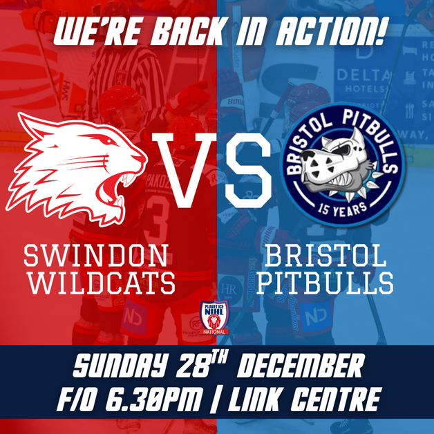 Event image LIVE STREAM - Swindon Wildcats v Bristol Pitbulls F/0 18:30