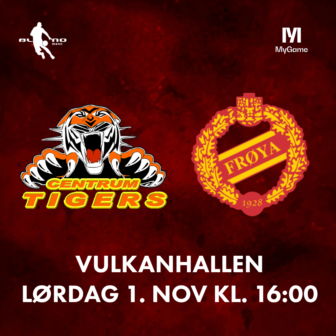 Event image Centrum Tigers - Frøy Basket