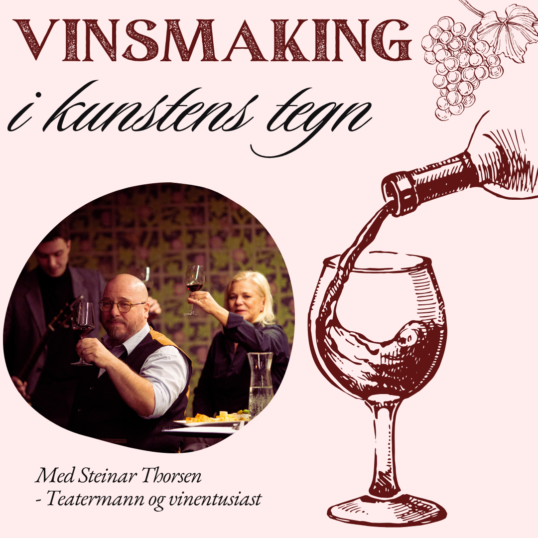 Event image VINSMAKING I KUNSTENS TEGN - på DRÅPEN VINBAR