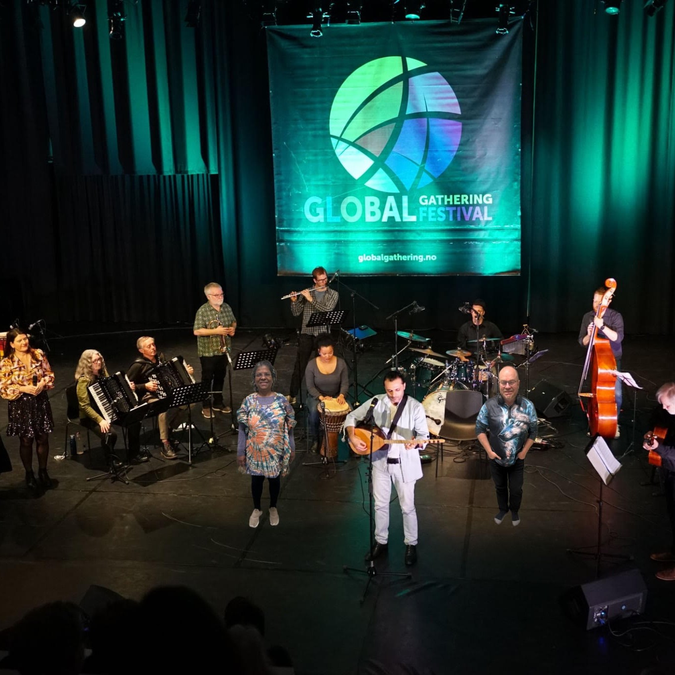 Event image Global Gathering Band - et samarbeid mellom Global Gathering Ullensaker og Herredshusets Venner
