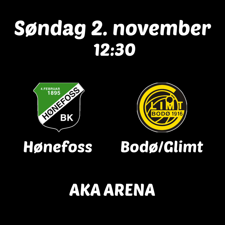 Event image Hønefoss - Bodø/Glimt, Toppserien 2025