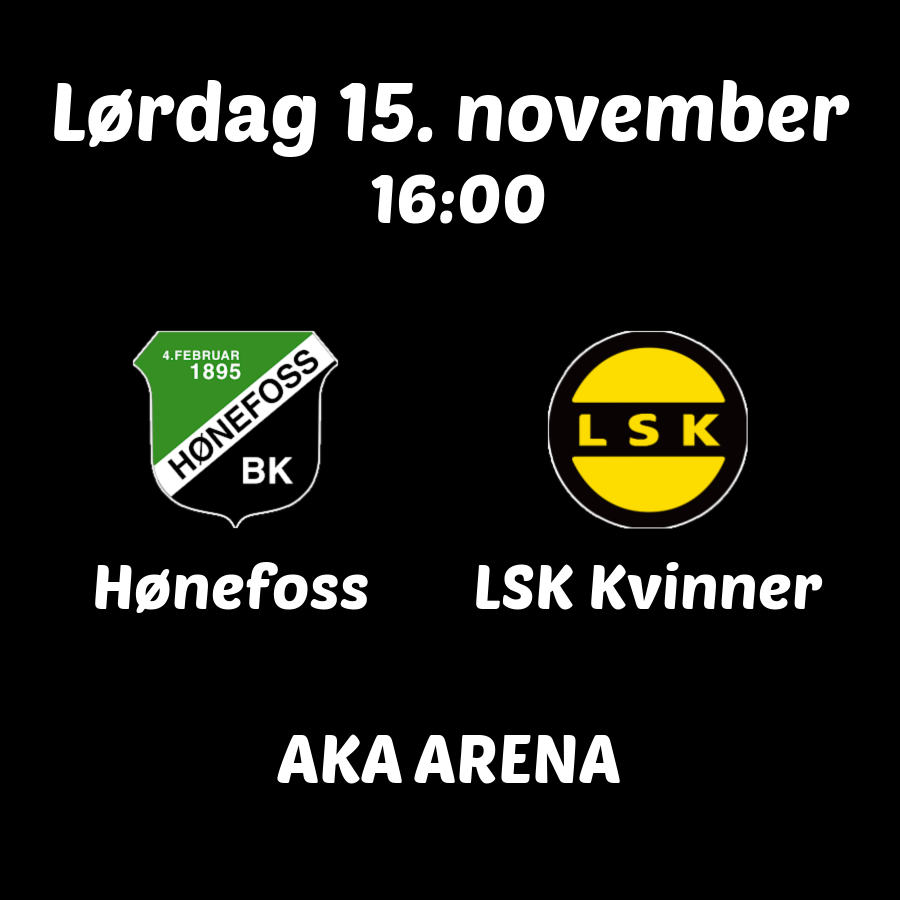 Event image Hønefoss - LSK Kvinner, Sesongavslutning Toppserien 2025