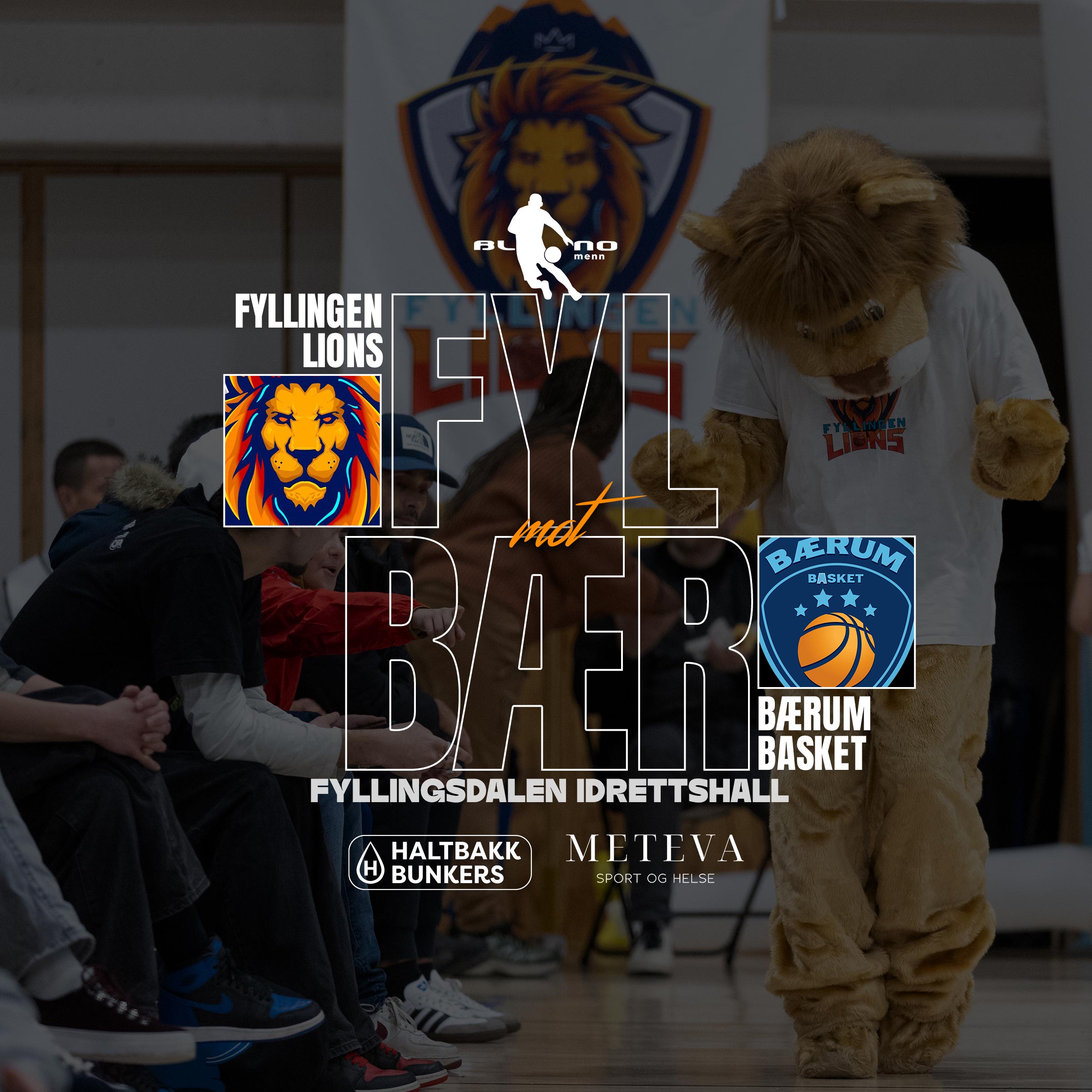 Event image Basketligaen: Fyllingen Lions - Bærum open