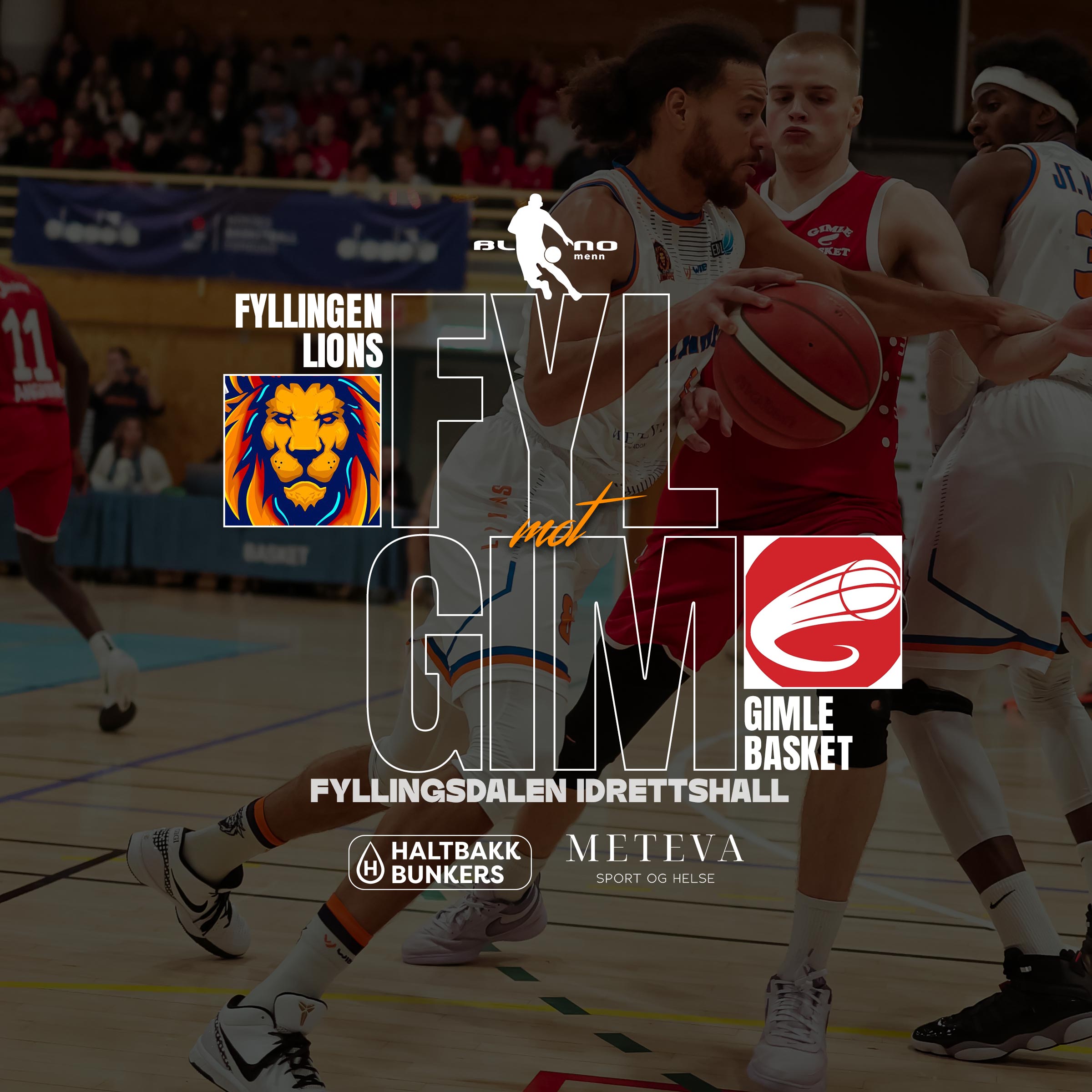 Event image Basketligaen: Fyllingen Lions - Gimle