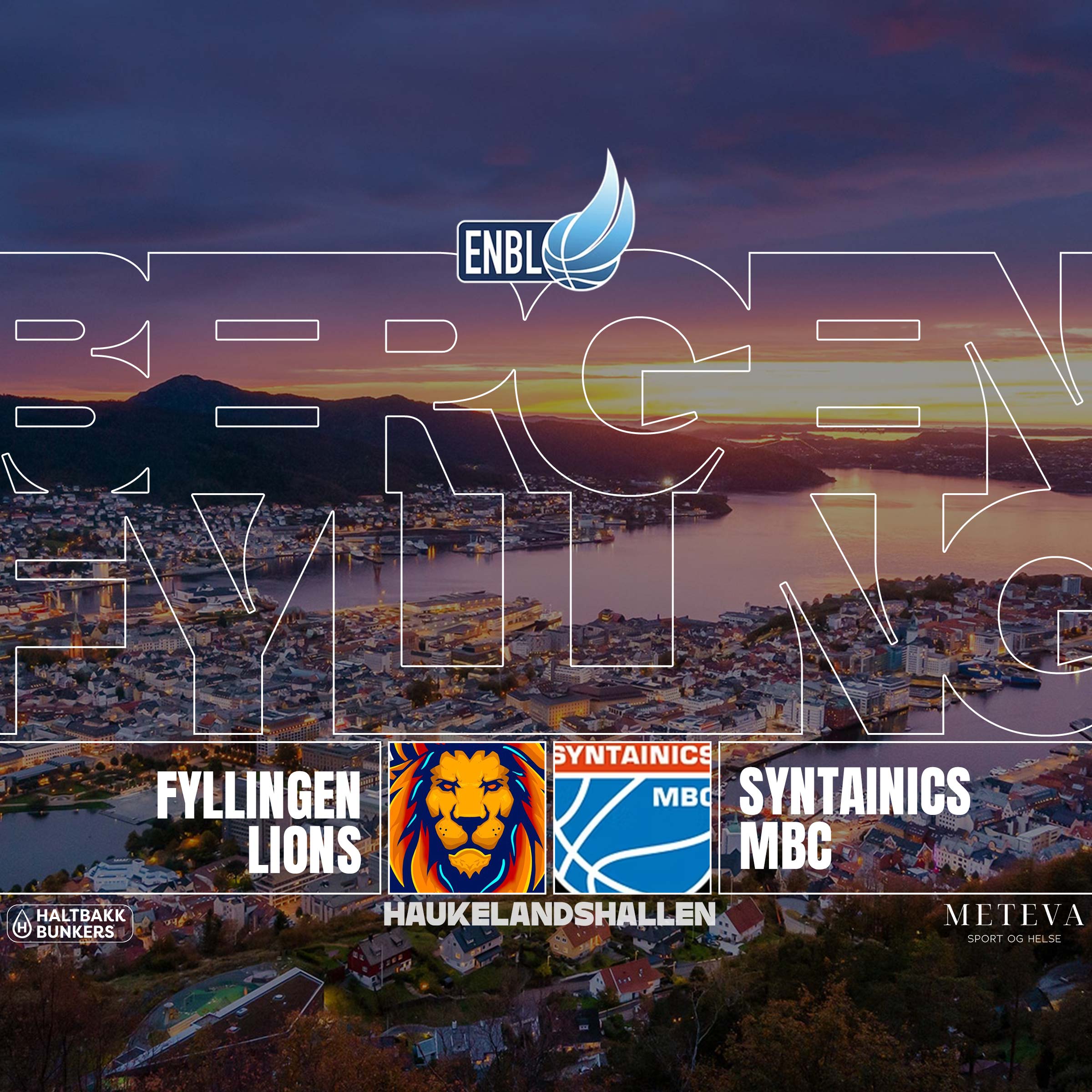 Event image ENBL: Fyllingen Lions - Syntainics Mbc