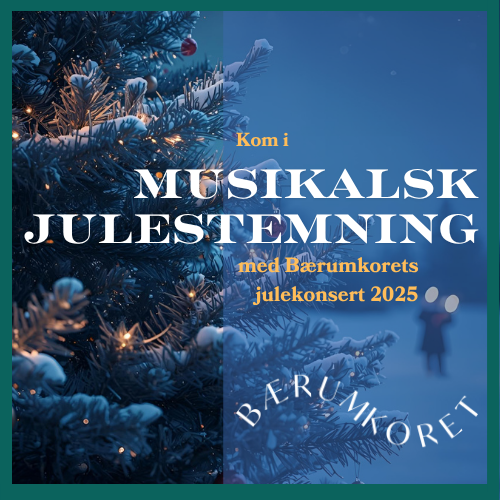 Event image Kom i MUSIKALSK JULESTEMNING med Bærumkorets julekonsert 2025
