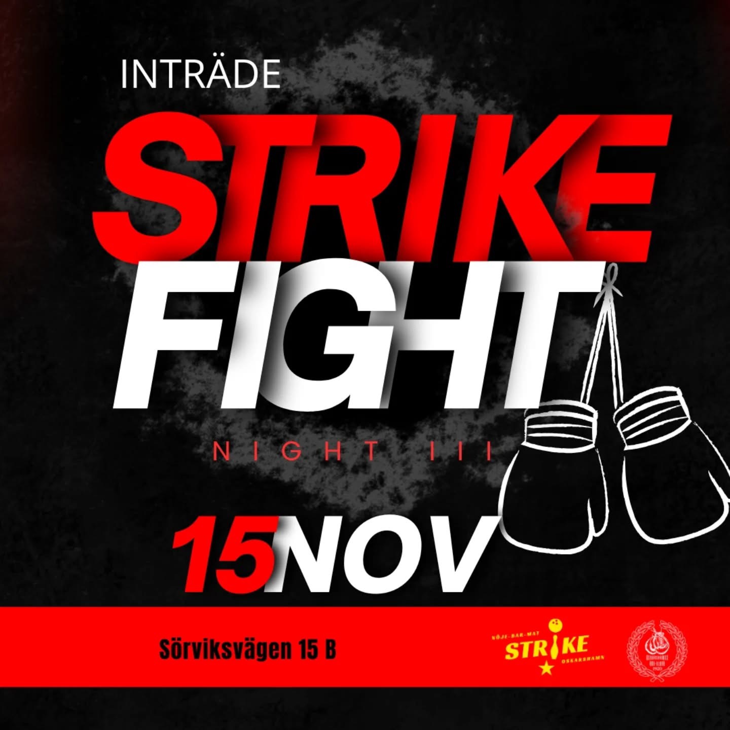 Event image Strike Fight Night Rond 3