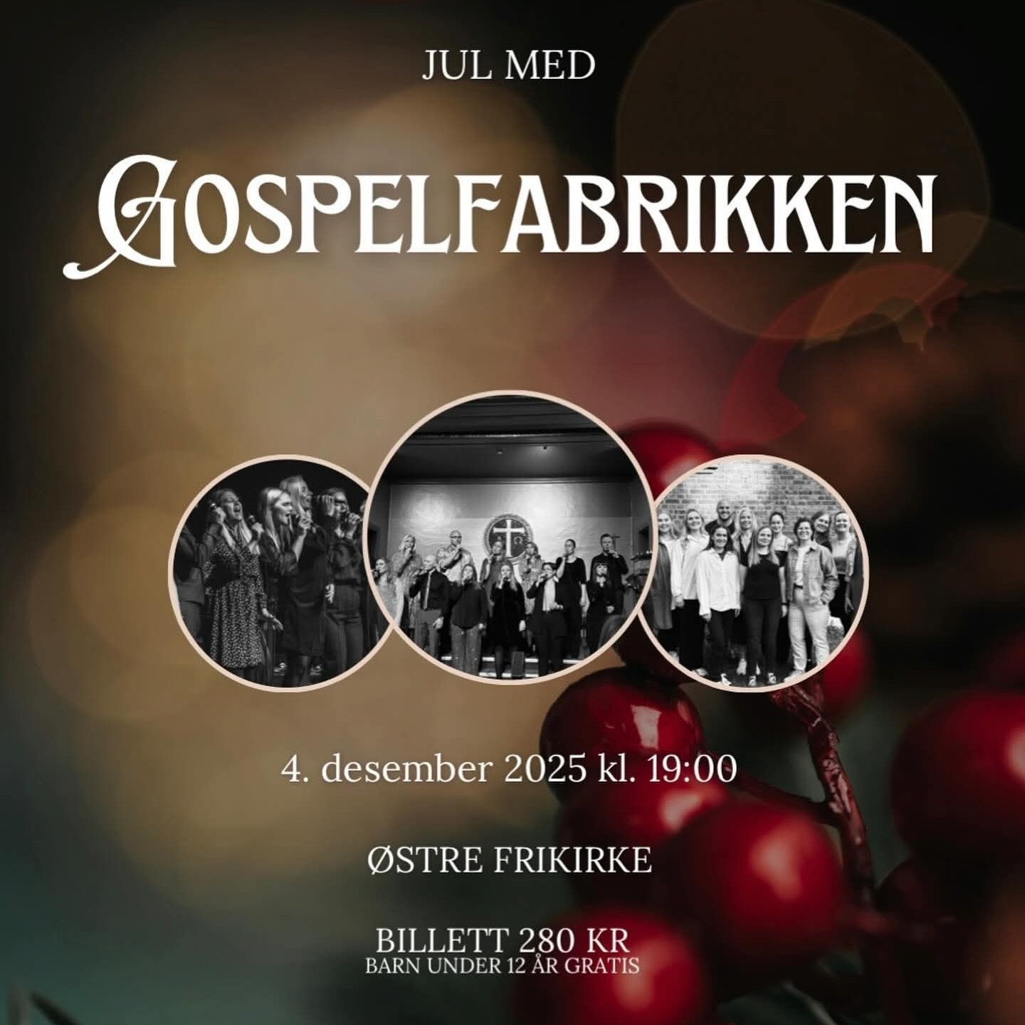 Event image Jul med Gospelfabrikken
