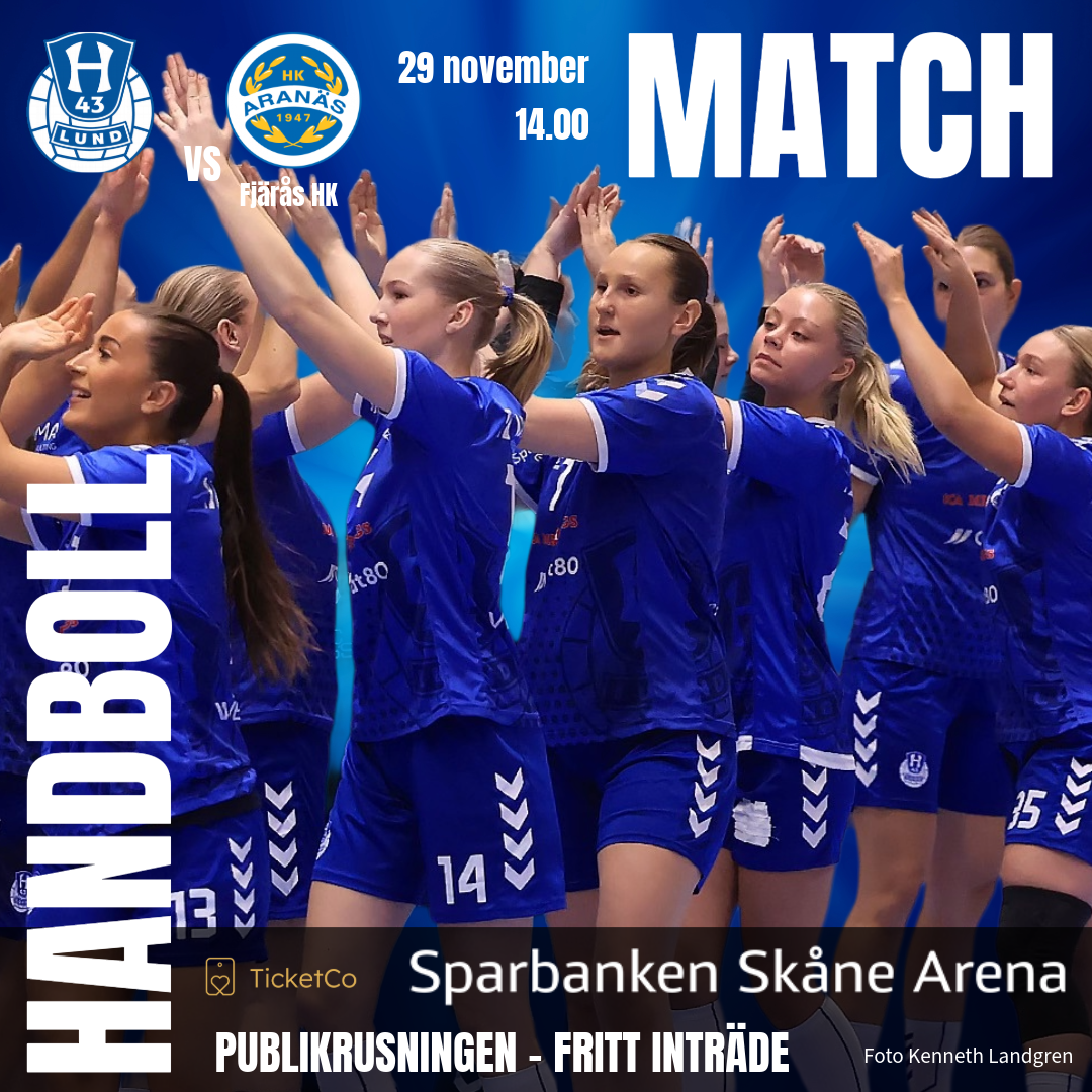 Event image H43 Lund HF - Fjärås HK