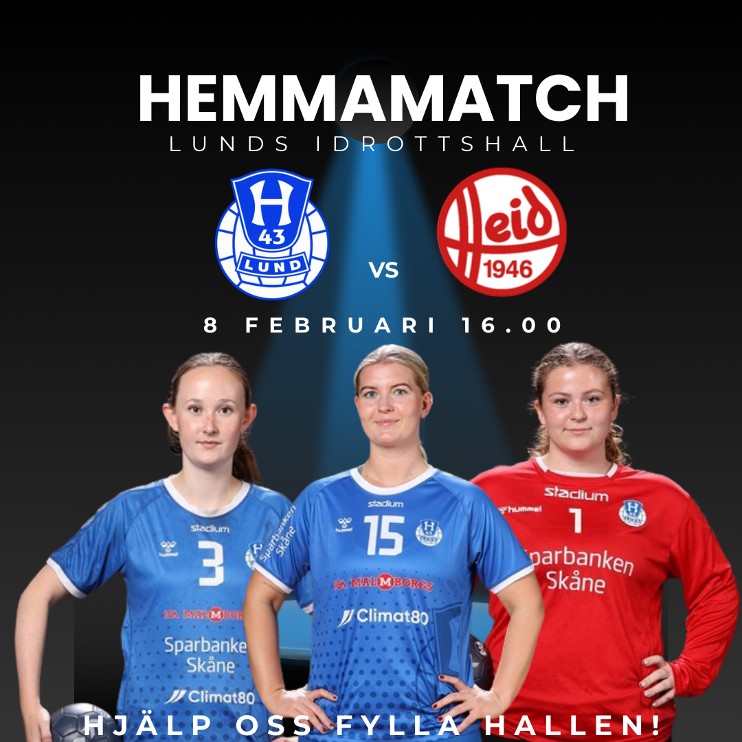 Event image H43 Lund HF - BK Heid