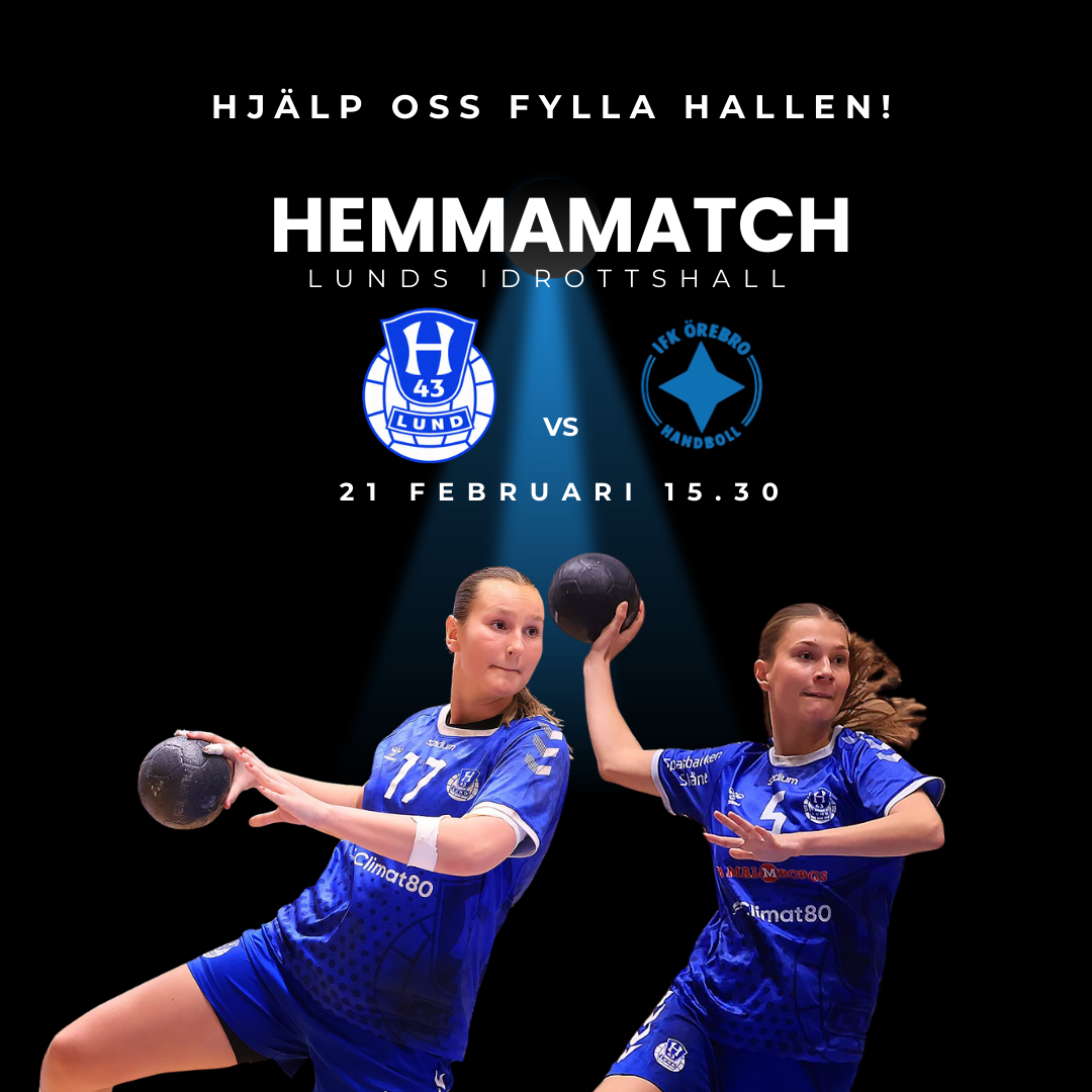 Event image H43 Lund HF - IFK Örebro